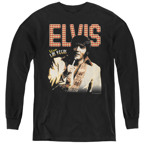 Image for Elvis Youth Long Sleeve T-Shirt - Viva Star
