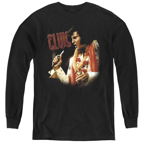 Image for Elvis Youth Long Sleeve T-Shirt - Soulful