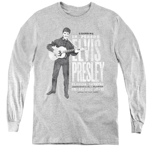 Image for Elvis Youth Long Sleeve T-Shirt - In Person