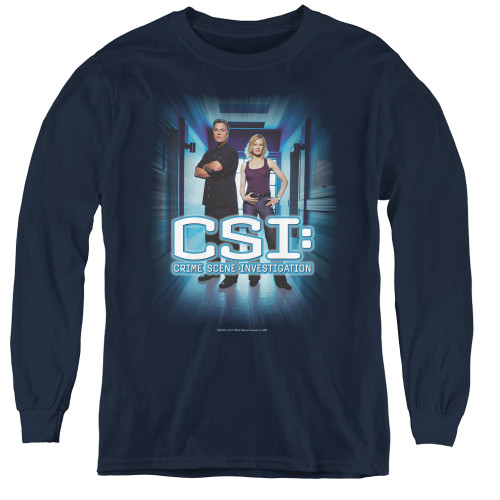 Image for CSI Miami Youth Long Sleeve T-Shirt - Serious Business