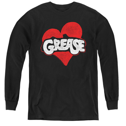 Image for Grease Youth Long Sleeve T-Shirt - Heart