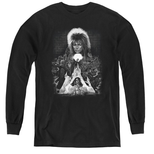 Image for Labyrinth Youth Long Sleeve T-Shirt - Castle