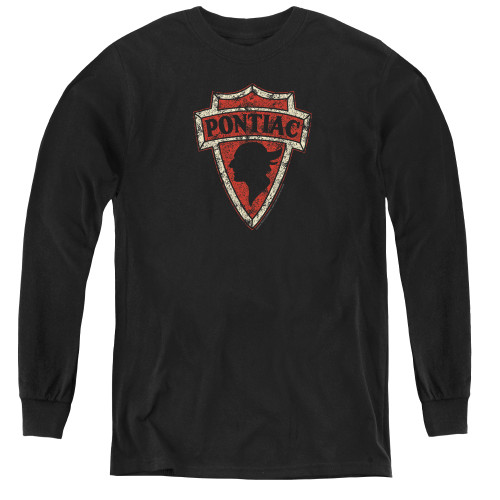Image for Pontiac Youth Long Sleeve T-Shirt - Early Pontiac Arrowhead