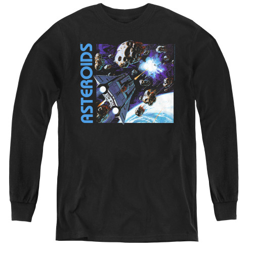 Image for Atari Youth Long Sleeve T-Shirt - 2600 Asteroids