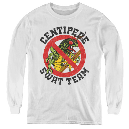 Image for Atari Youth Long Sleeve T-Shirt - Centipede Swat Team