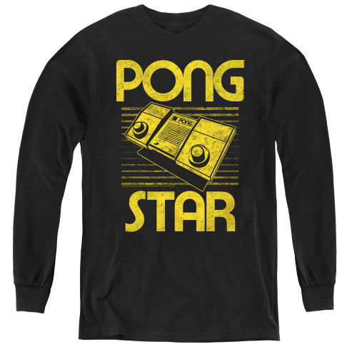 Image for Atari Youth Long Sleeve T-Shirt - Pong Star