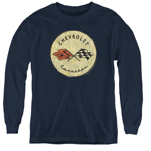 Image for Chevrolet Youth Long Sleeve T-Shirt - Old Vette