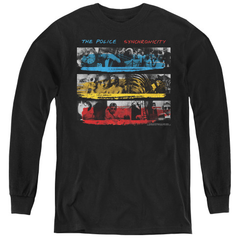 Image for The Police Youth Long Sleeve T-Shirt - Syncronicity