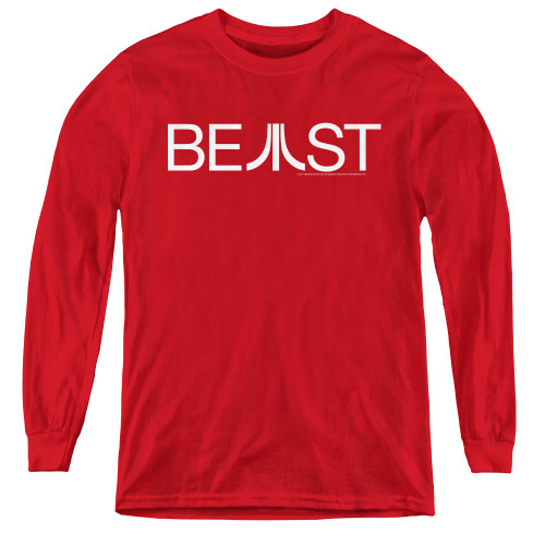 Image for Atari Youth Long Sleeve T-Shirt - Beast Logo