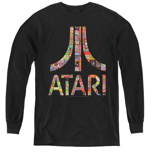 Image for Atari Youth Long Sleeve T-Shirt - Box Art