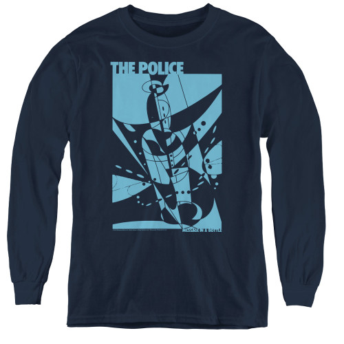 Image for The Police Youth Long Sleeve T-Shirt - Message in a Bottle