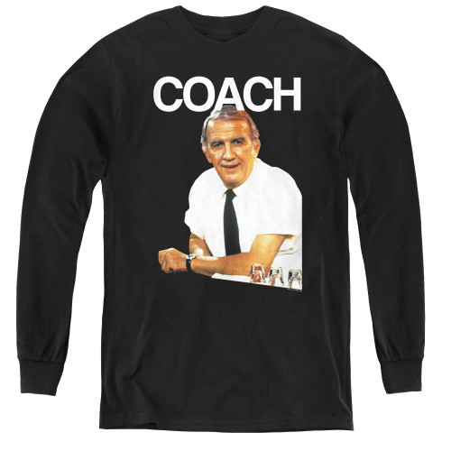 Image for Cheers Youth Long Sleeve T-Shirt - Coach