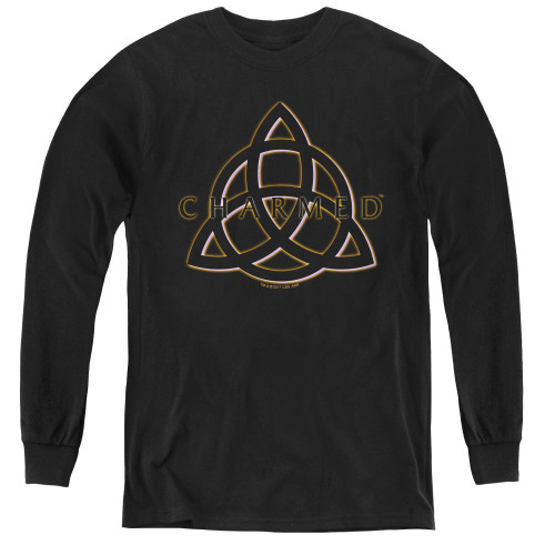 Image for Charmed Youth Long Sleeve T-Shirt - Triple Linked Logo