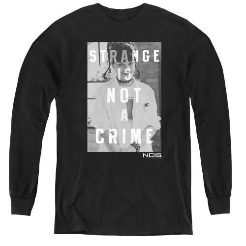 Image for NCIS Youth Long Sleeve T-Shirt - Strange