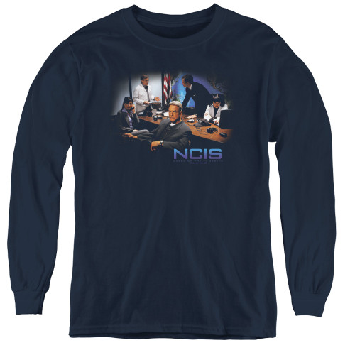 Image for NCIS Youth Long Sleeve T-Shirt - Original Cast