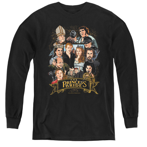 Image for The Princess Bride Youth Long Sleeve T-Shirt - A Timeless Tale