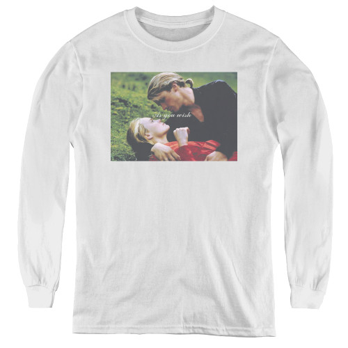 Image for The Princess Bride Youth Long Sleeve T-Shirt - As You Wish