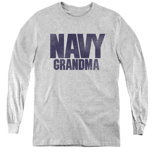 Image for U.S. Navy Youth Long Sleeve T-Shirt - Grandma