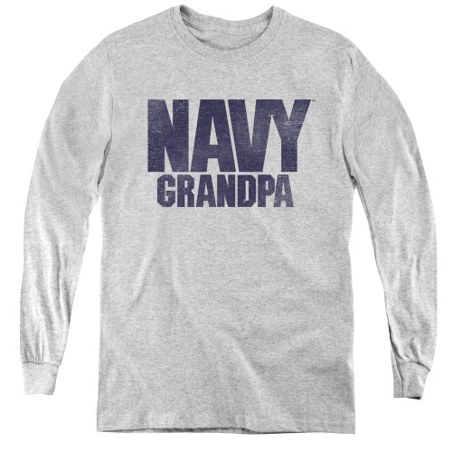 Image for U.S. Navy Youth Long Sleeve T-Shirt - Grandpa