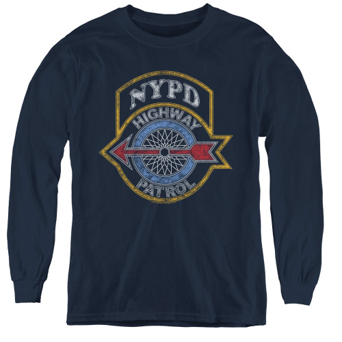 Image for New York City Youth Long Sleeve T-Shirt - Highway Patrol