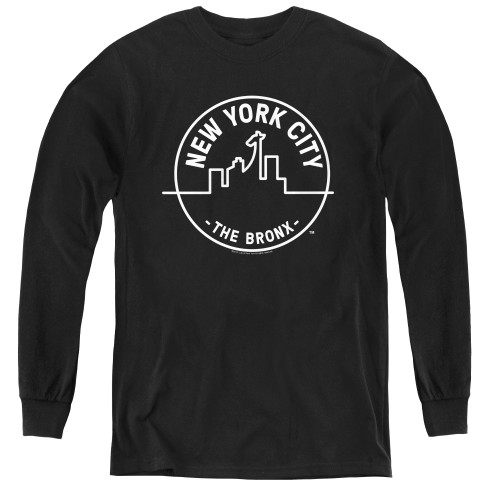 Image for New York City Youth Long Sleeve T-Shirt - See NYC Bronx