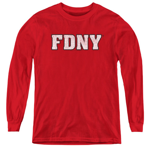 Image for New York City Youth Long Sleeve T-Shirt - FDNY