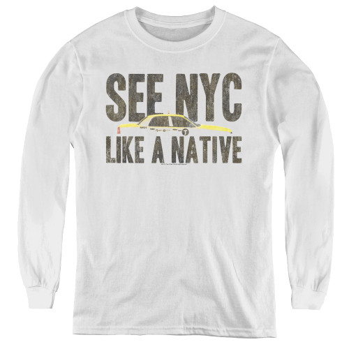 Image for New York City Youth Long Sleeve T-Shirt - Like a Native