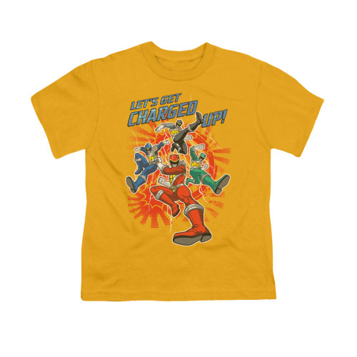 Power Rangers Dino Charge Youth T-Shirt - Charged Up
