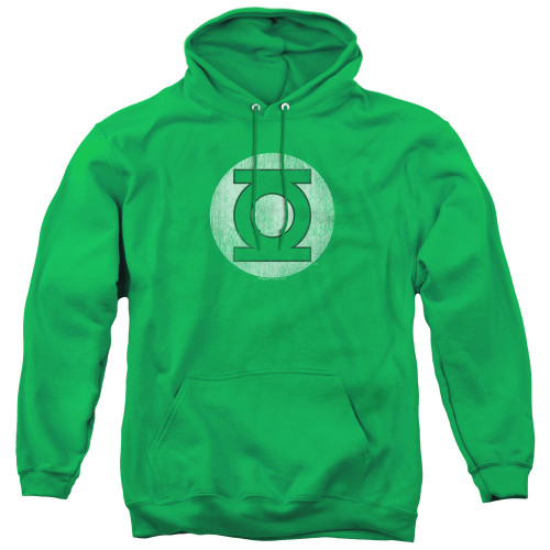 Image for Green Lantern Distressed Logo Hoodie