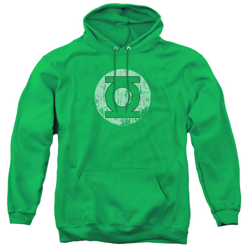 Image for Green Lantern Distressed Lantern Logo Hoodie