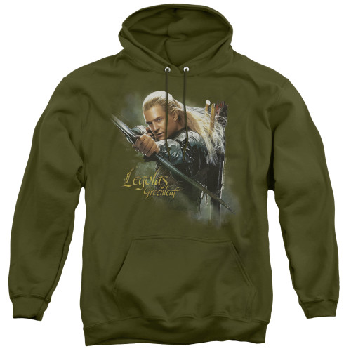 Image for The Hobbit Desolation of Smaug Legolas Greenleaf Hoodie