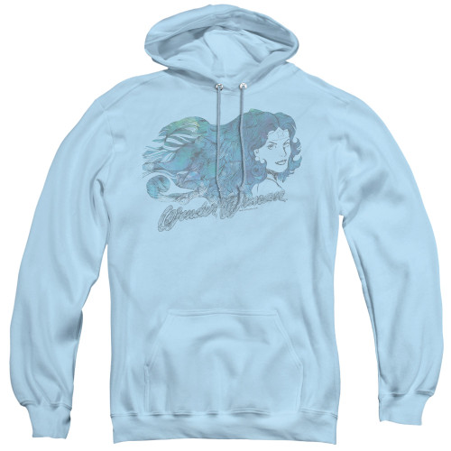 Image for Wonder Woman Hoodie - Watercolor Hair