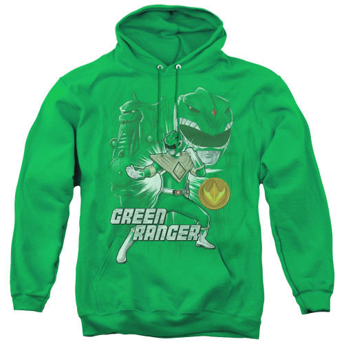 Image for Mighty Morphin Power Rangers Hoodie - Green Ranger