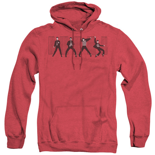 Image for Elvis Heather Hoodie - Jailhouse Rock