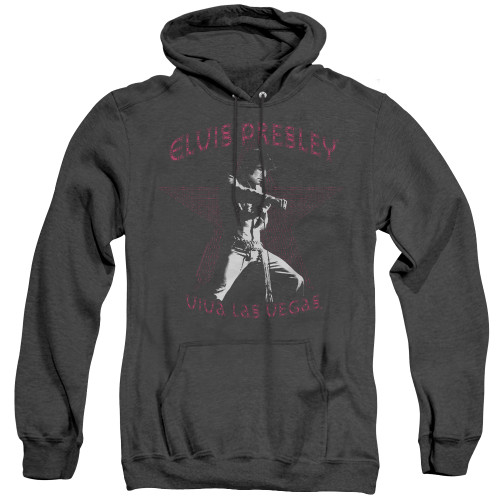 Image for Elvis Heather Hoodie - Viva Las Vegas Star