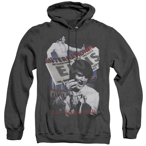 Image for Elvis Heather Hoodie - International Hotel