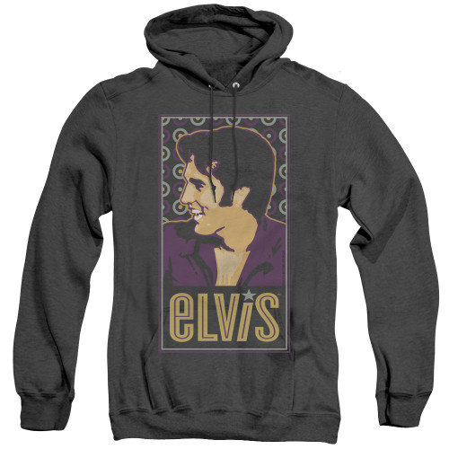 Image for Elvis Heather Hoodie - Elvis Deco