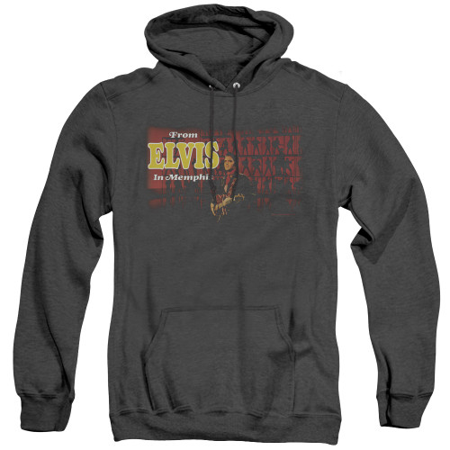 Image for Elvis Heather Hoodie - From Elvis in Memphis