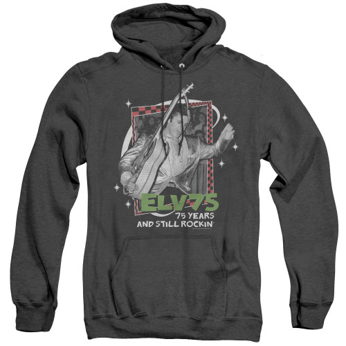 Image for Elvis Heather Hoodie - Still Rockin