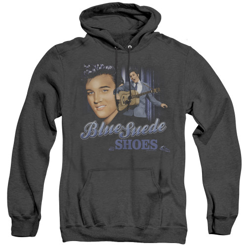 Image for Elvis Heather Hoodie - Blue Suede Shoes