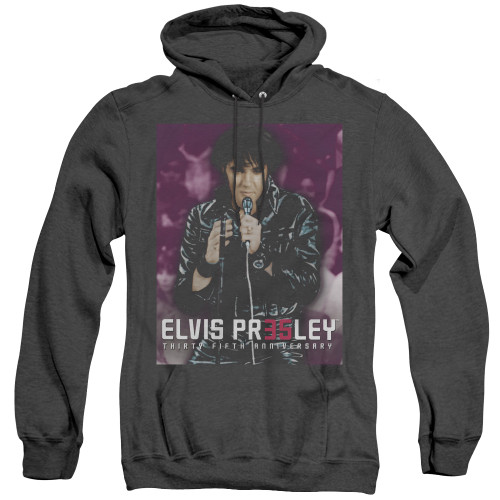 Image for Elvis Heather Hoodie - 35 Leather