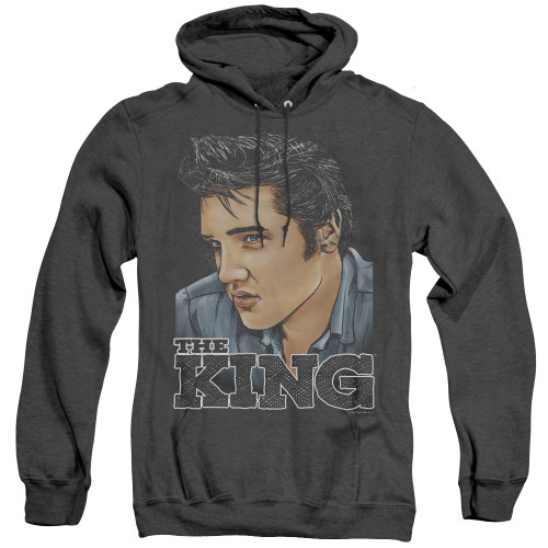 Image for Elvis Heather Hoodie - Graphic King