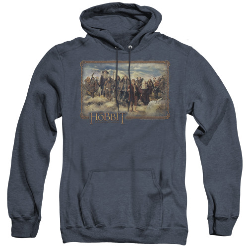 Image for The Hobbit Heather Hoodie - Lonely Mountain