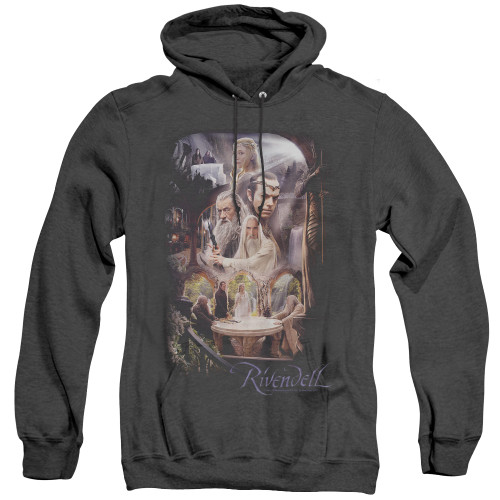 Image for The Hobbit Heather Hoodie - Rivendell
