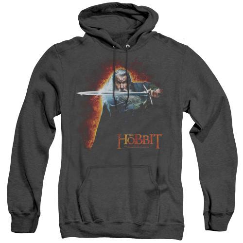 Image for The Hobbit Heather Hoodie - Secret Fire