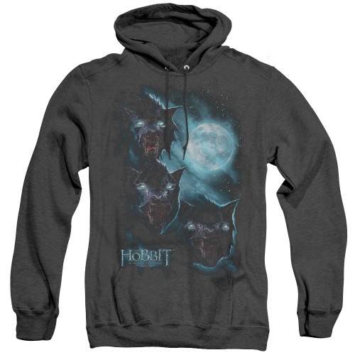 Image for The Hobbit Heather Hoodie - Three Warg Moon