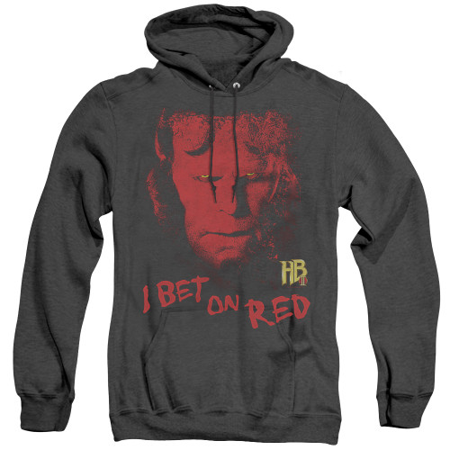 Image for Hellboy II Heather Hoodie - Bet on Red