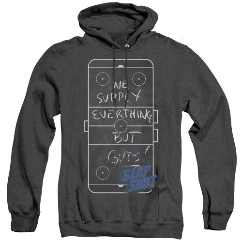 Image for Slap Shot Heather Hoodie - Chalkboard