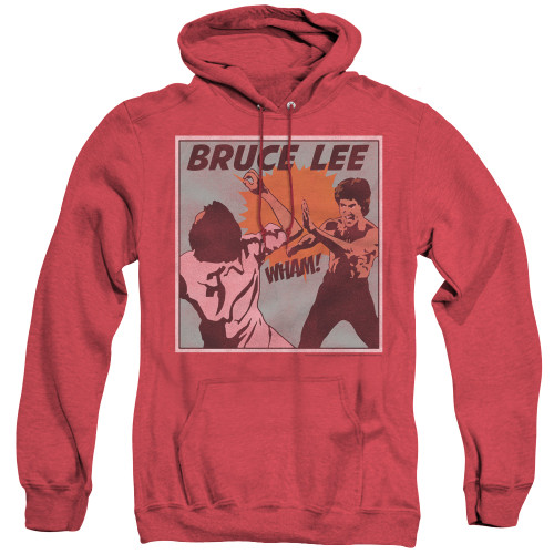 Image for Bruce Lee Heather Hoodie - Comic Panel