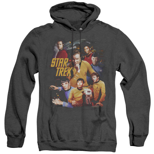 Image for Star Trek Heather Hoodie - at the Controls